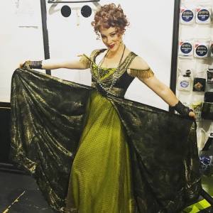 Caughell in Helene costume